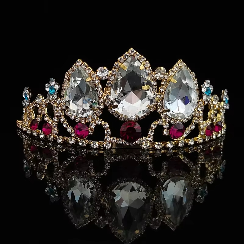 Wedding Supply Store - Tiara Pernikahan Pengantin Mode Topi Baja