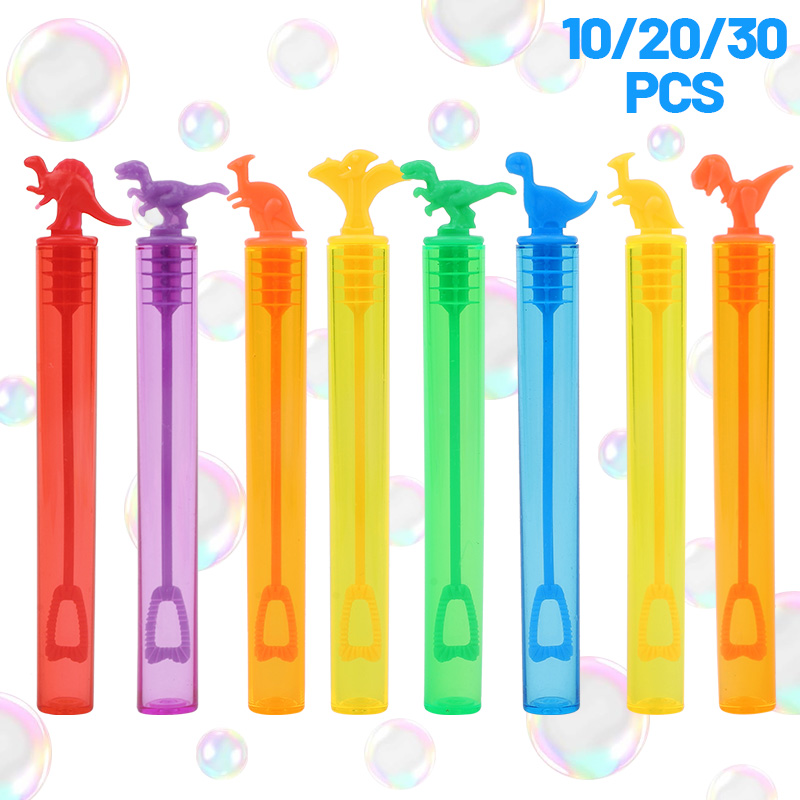 Wedding Supply List - 10/20/30 Buah Tabung Gelembung Dinosaurus Mainan