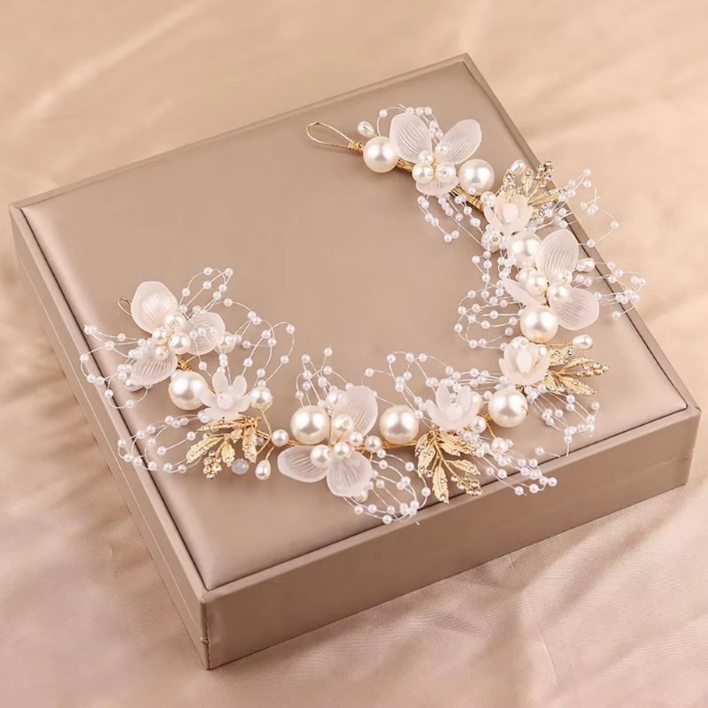 Wedding Supply Store - Hiasan Kepala Mahkota Putri Lucu Ikat
