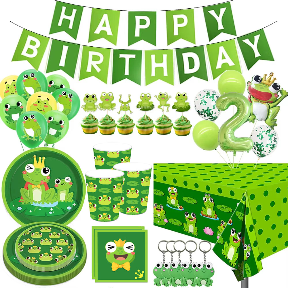 Confetti Balloon Set - Dekorasi Pesta Ulang Tahun Katak Balon