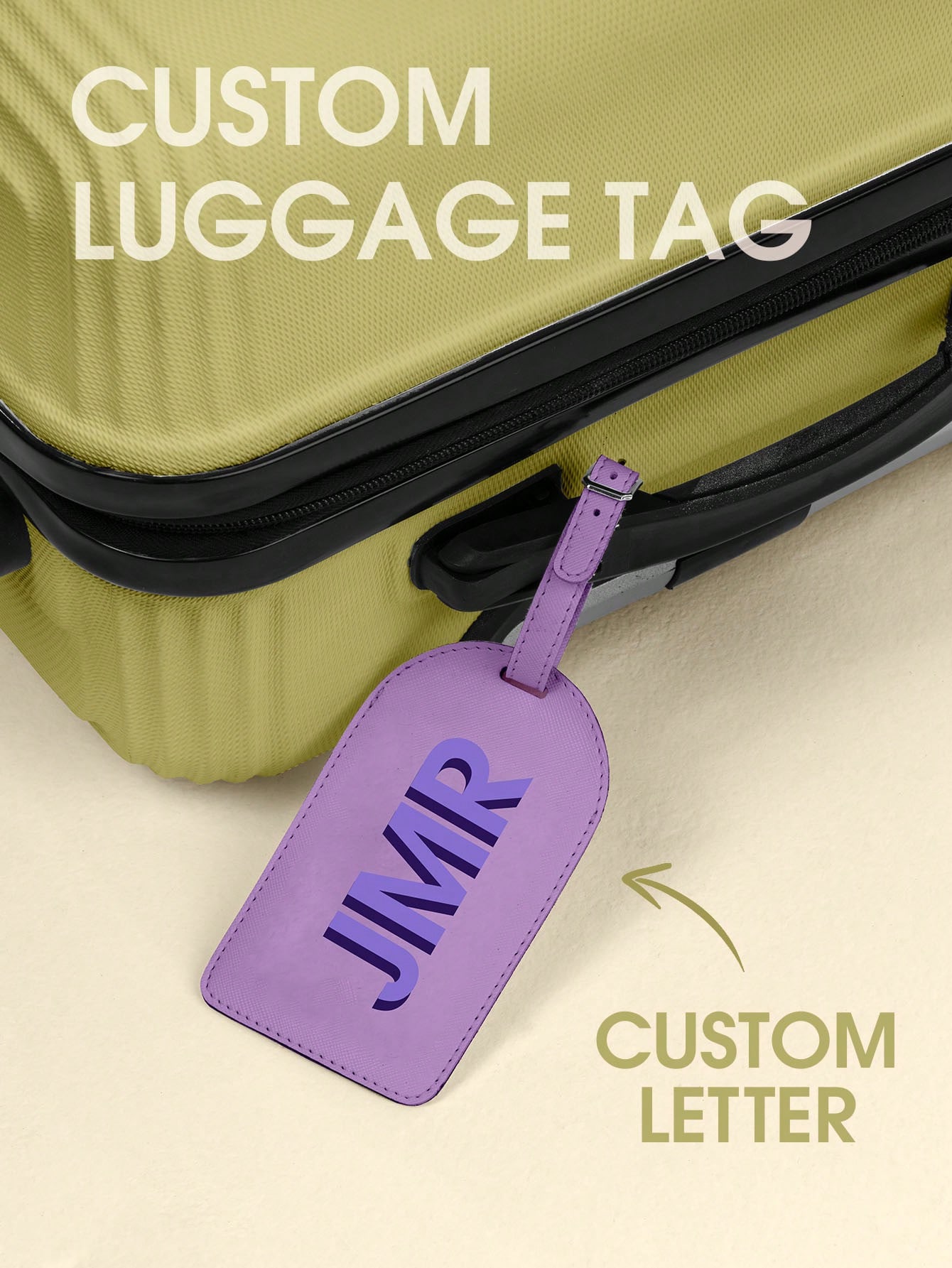 Tag Bagasi Inisial Pribadi Hur - Wedding Packaging ulasan dan harga