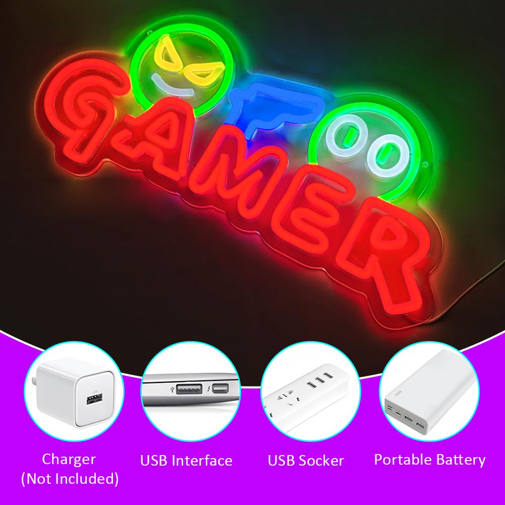 Lampu Dinding LED Neon Sign Ga - Wedding Led ulasan dan harga