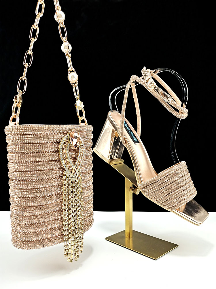 Sandal Wanita dan Tas Desain M - Wedding Packaging ulasan dan harga