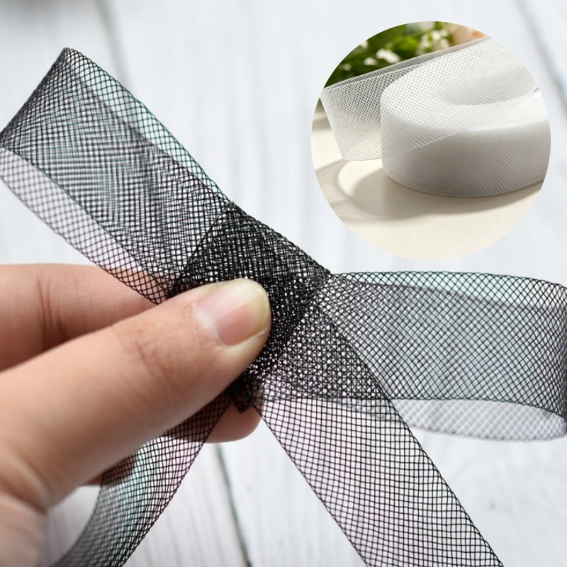 Pita Jaring Bulu Kuda Crinolin - Wedding Dress Supply ulasan dan harga