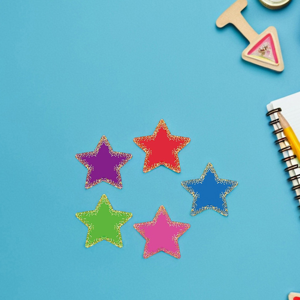 1Set Potongan Kertas Bintang B - Papercraft Supply Confetti ulasan dan harga