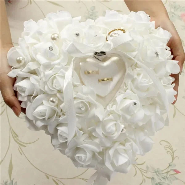 Tempat Bantal Pembawa Cincin P - Ring Bearer Pillow ulasan dan harga