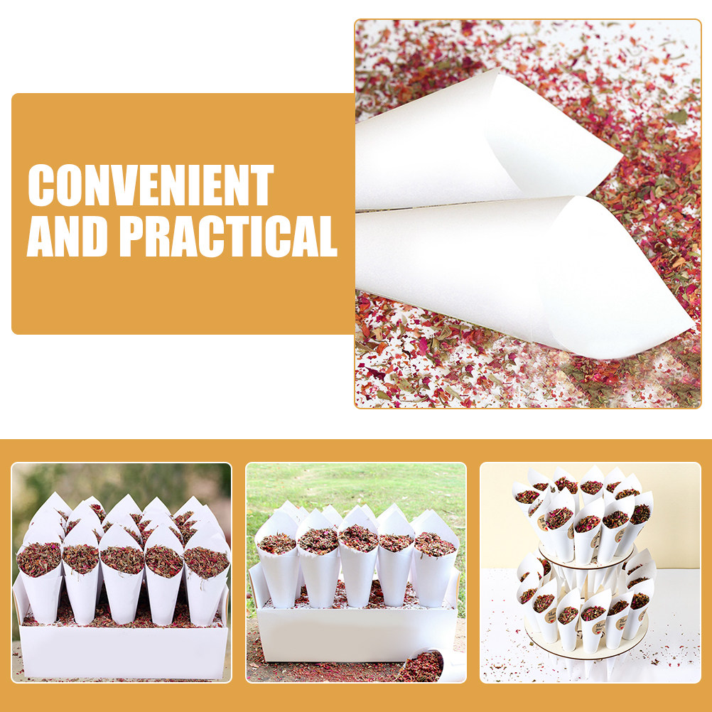 60 Buah Kerucut Konfeti Kertas - Papercraft Supply Confetti ulasan dan harga