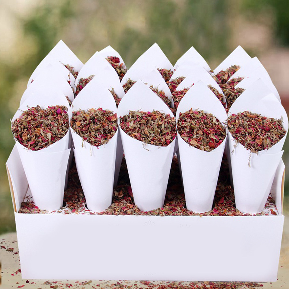 60 Buah Kerucut Konfeti Kertas - Papercraft Supply Confetti ulasan dan harga