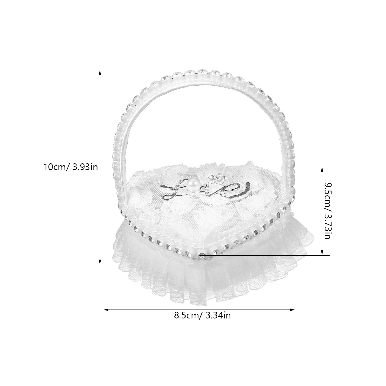 Bantal Pengantin Berbentuk Cin - Ring Bearer Pillow ulasan dan harga