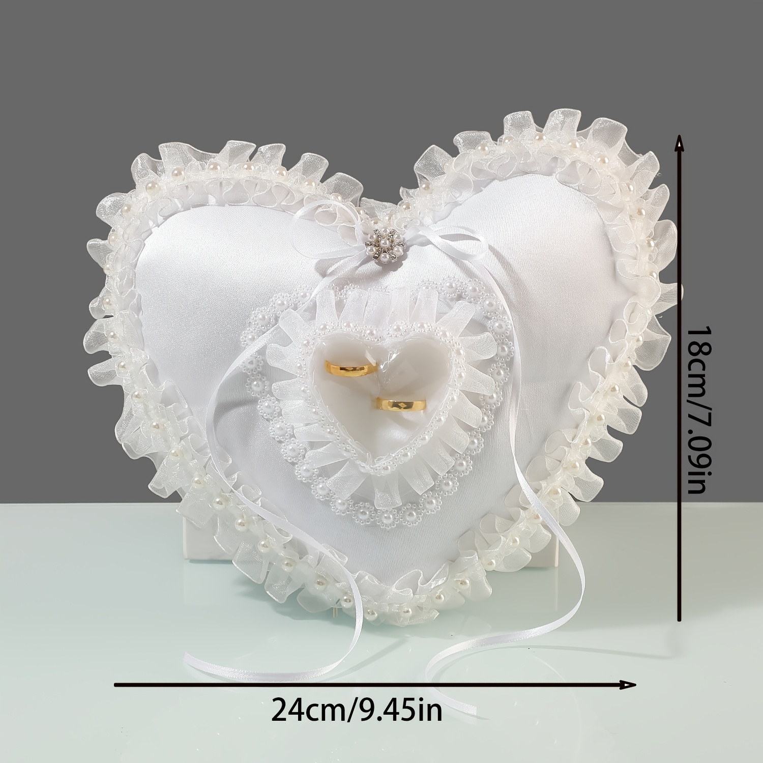Bantal Cincin Pernikahan Berbe - Ring Bearer Pillow ulasan dan harga