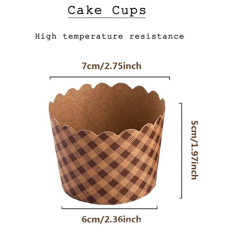 50 buah/pak pembungkus cangkir - Wedding Cake Supply ulasan dan harga