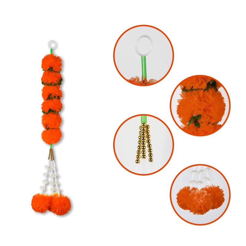 Lampu Hias Bunga Marigold Deko - Indian Wedding Decor Supply ulasan dan harga