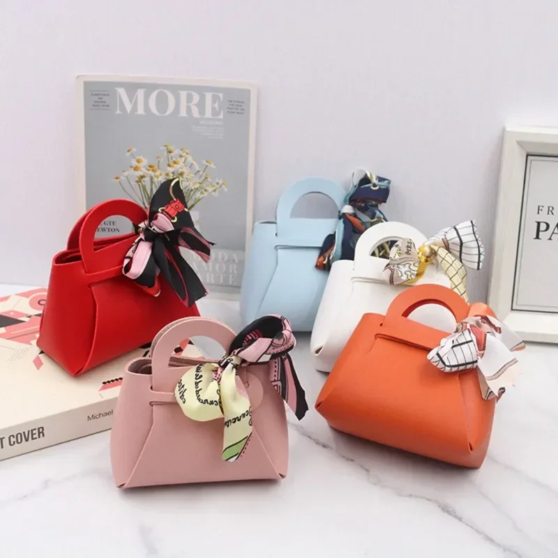 10 buah tas hadiah merah muda  - Wedding Supply List ulasan dan harga