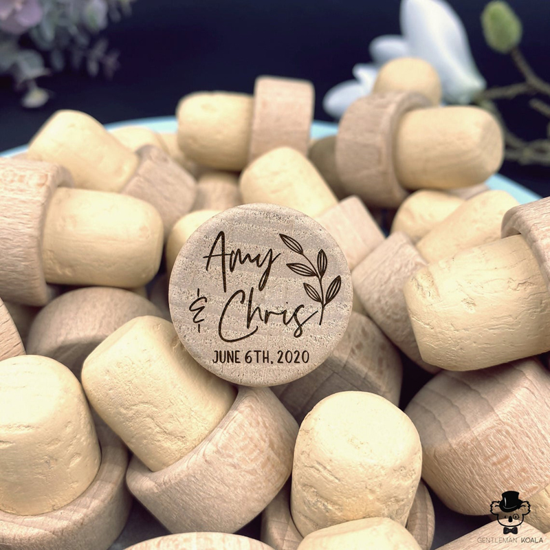 Tutup Botol Gabus Kustom Dekor - Wedding Supply List ulasan dan harga