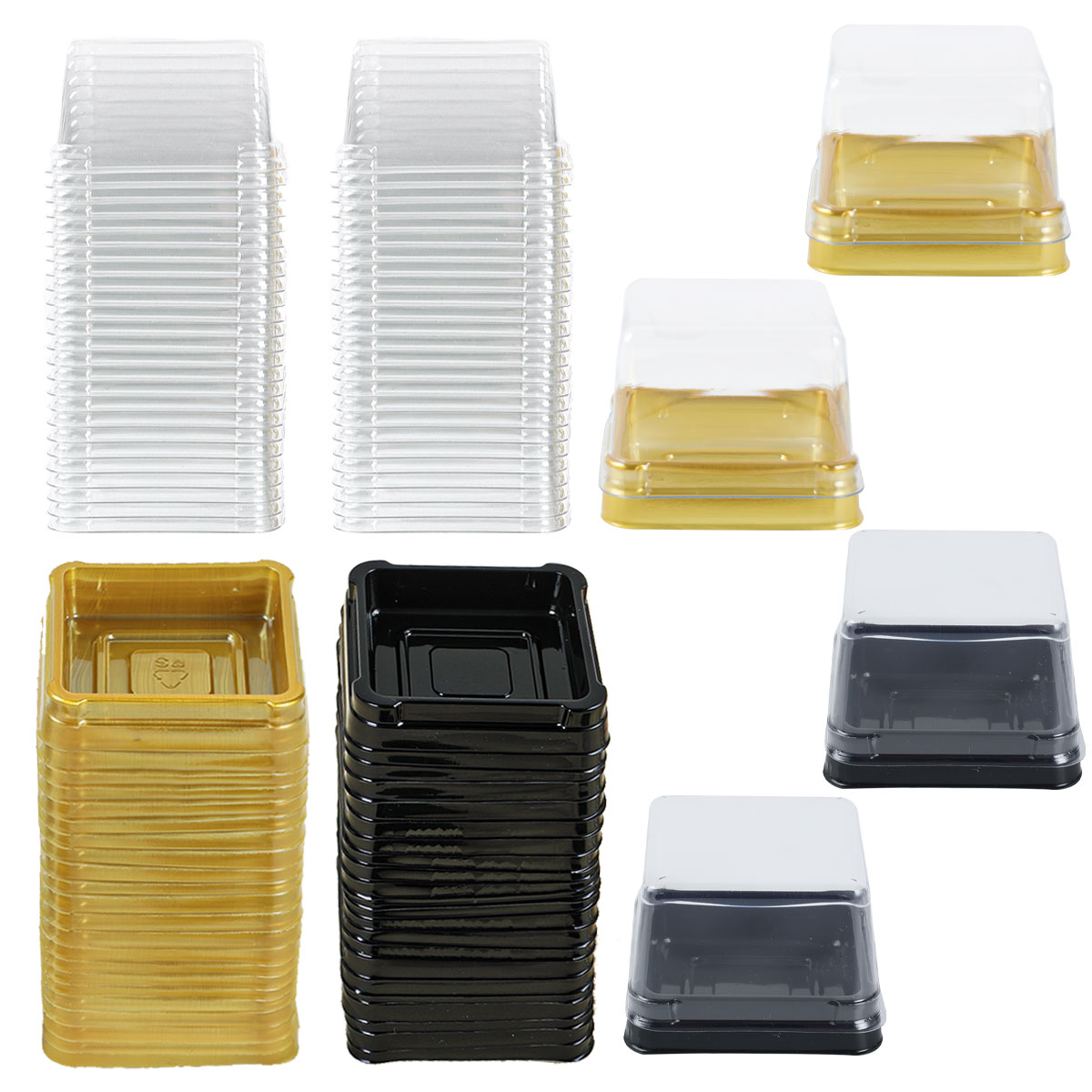 Kotak kemasan kue transparan,  - Wedding Cake Supply ulasan dan harga