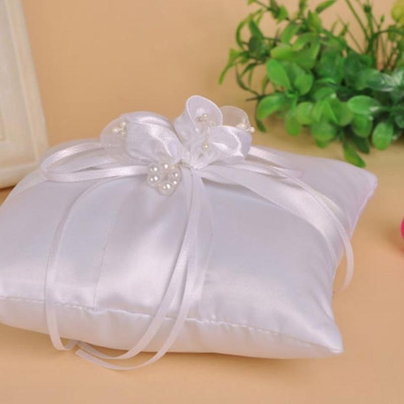 P9FE Pernikahan Mutiara Bantal - Ring Bearer Pillow ulasan dan harga