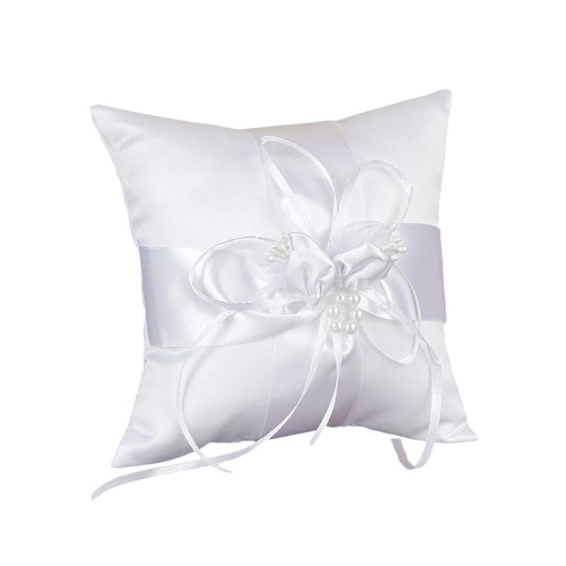 P9FE Pernikahan Mutiara Bantal - Ring Bearer Pillow ulasan dan harga