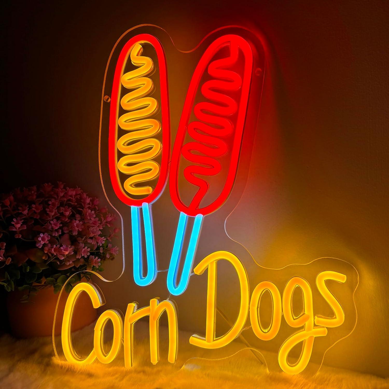 Lampu Neon LED Corn Dog USB ya - Wedding Led ulasan dan harga