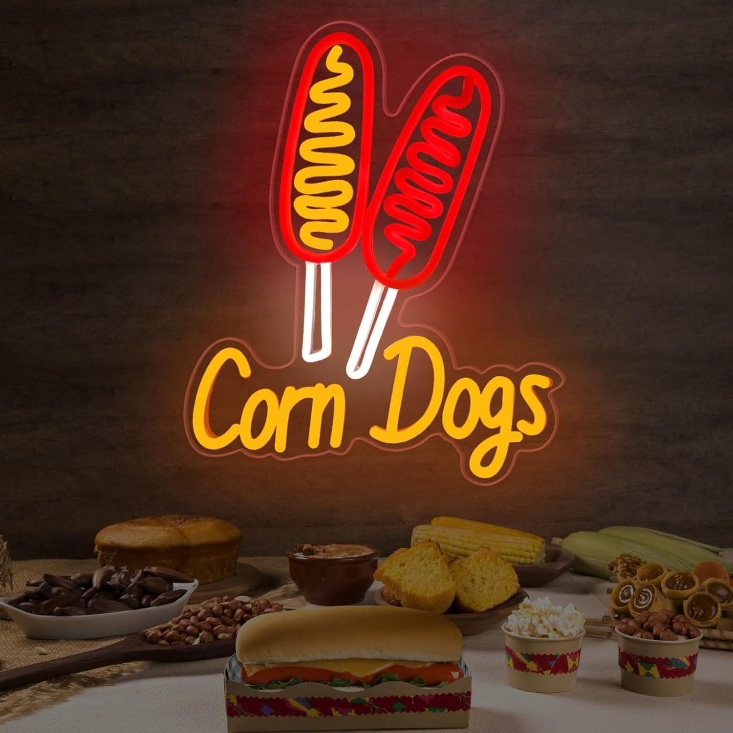 Lampu Neon LED Corn Dog USB ya - Wedding Led ulasan dan harga