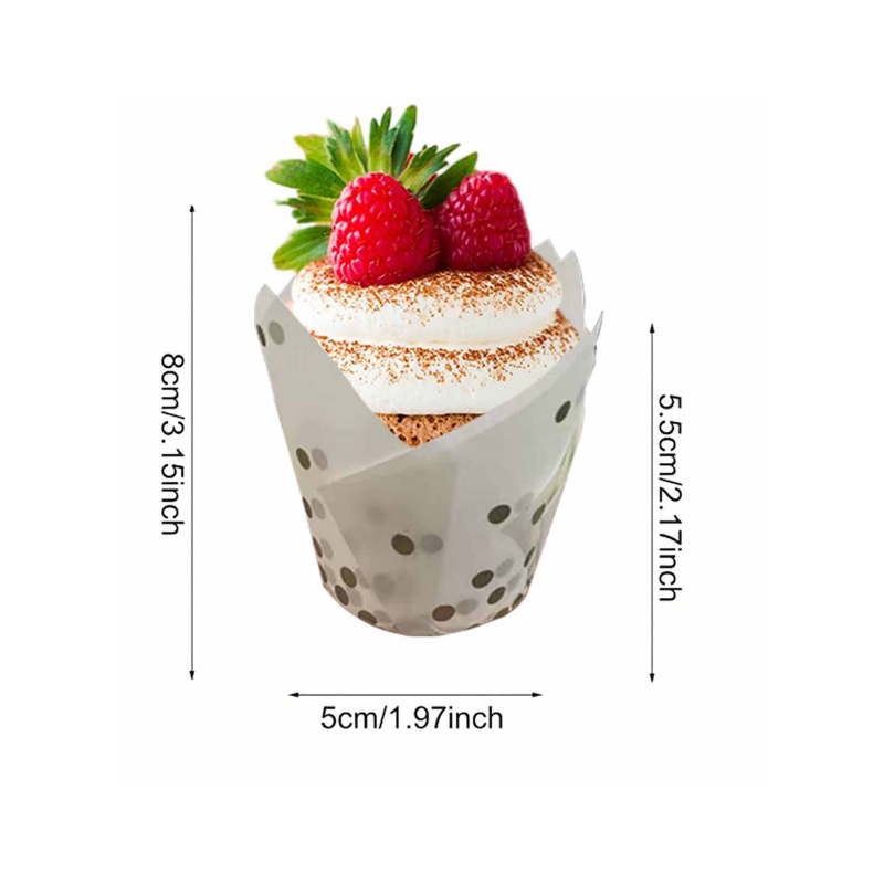 50 Buah/100 Buah Cangkir Kue T - Wedding Cake Supply ulasan dan harga