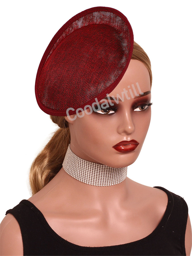 Topi Fascinator 20CM, Jepit Ra - Wedding Supply List ulasan dan harga